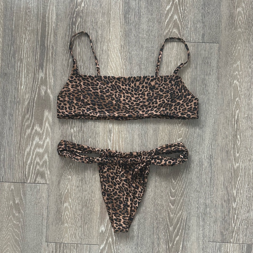 Stone fox swim bikini set